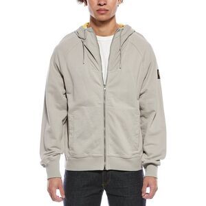 Belstaff Mens  Tarn Full Zip Hoodie, Grey